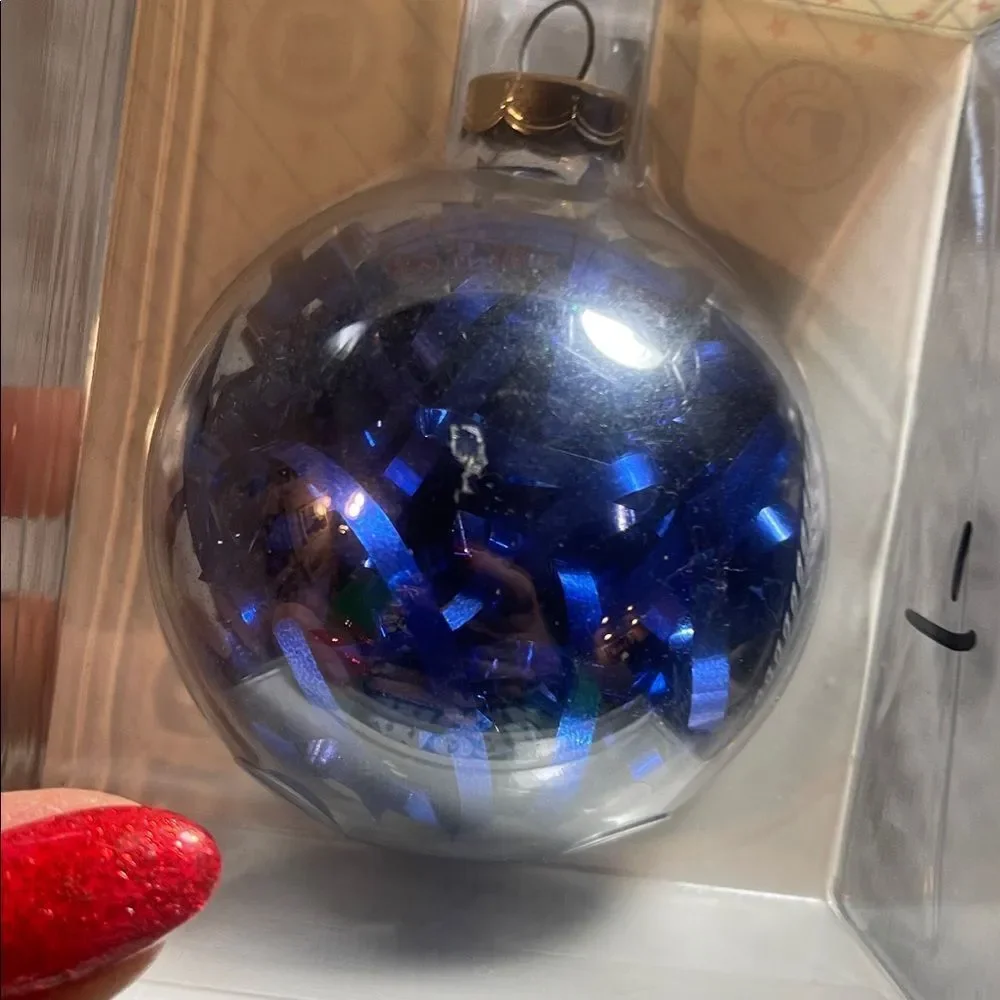 Blue Yankees Ornament new